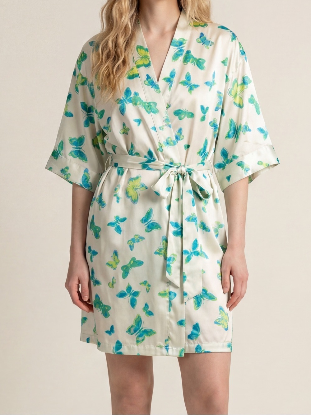 Mix it Butterfly robe Satin Ethereal Spring Summer Fairycore Boho Whimsy Pajama
